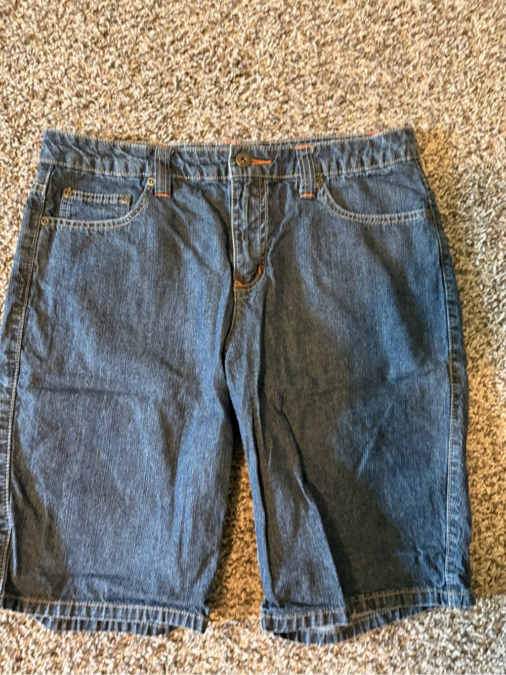 RF brand Classic Dark Wash Denim Shorts